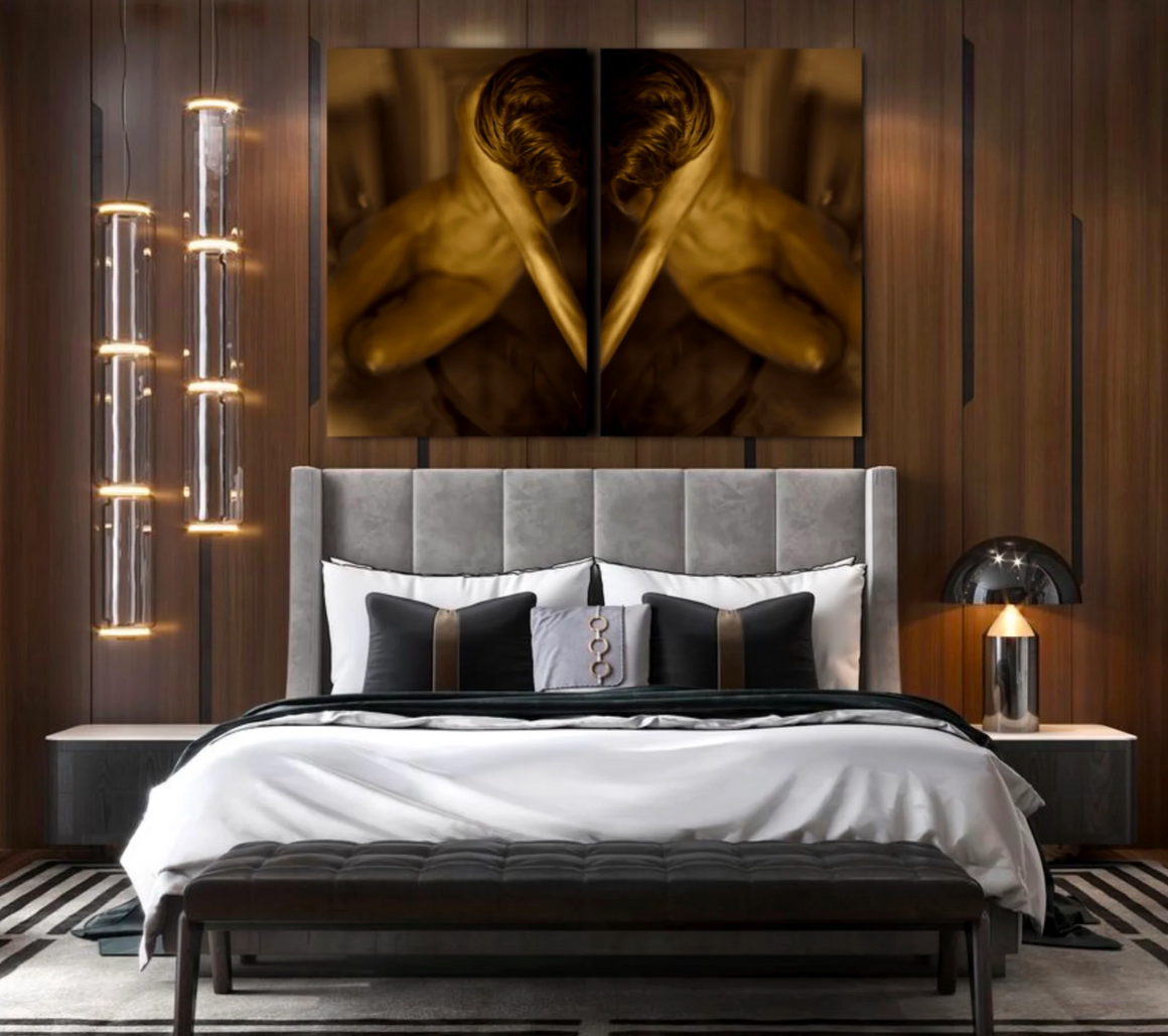 Fine Art Diptychs & Triptychs – The Golden Dialogue & The Sacred Sequence –