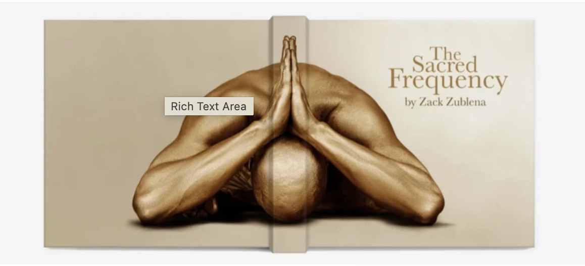 The Sacred Frequency — Fine Art Coffee Table Book by Zack Zublena