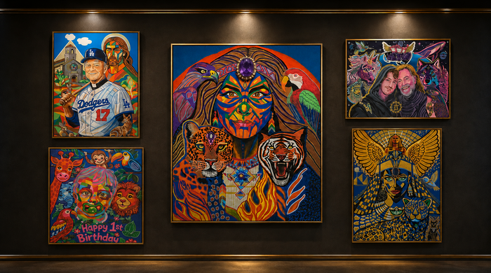 Colorful Legacy Portraits: The Best Personalized Gift for Someone You Love