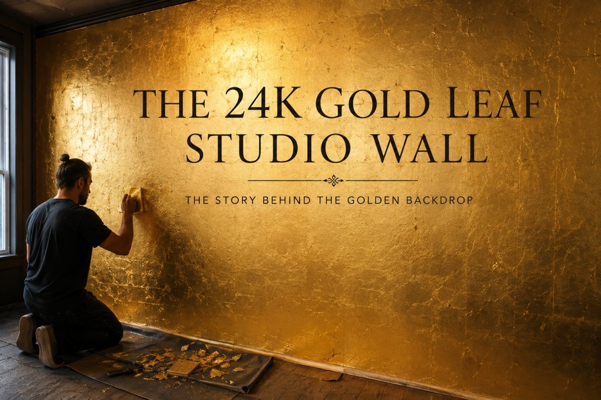 Zack Zublena: The Story of the 24K Gold Leaf Studio Wall