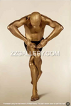 Golden male nude yoga balance meditation fine art wall art photography print
