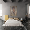 Intimate golden female nude in soft focus by Zack Zublena, contemporary fine art photography, dreamy luxury wall art capturing vulnerability, sensuality, and ethereal beauty.