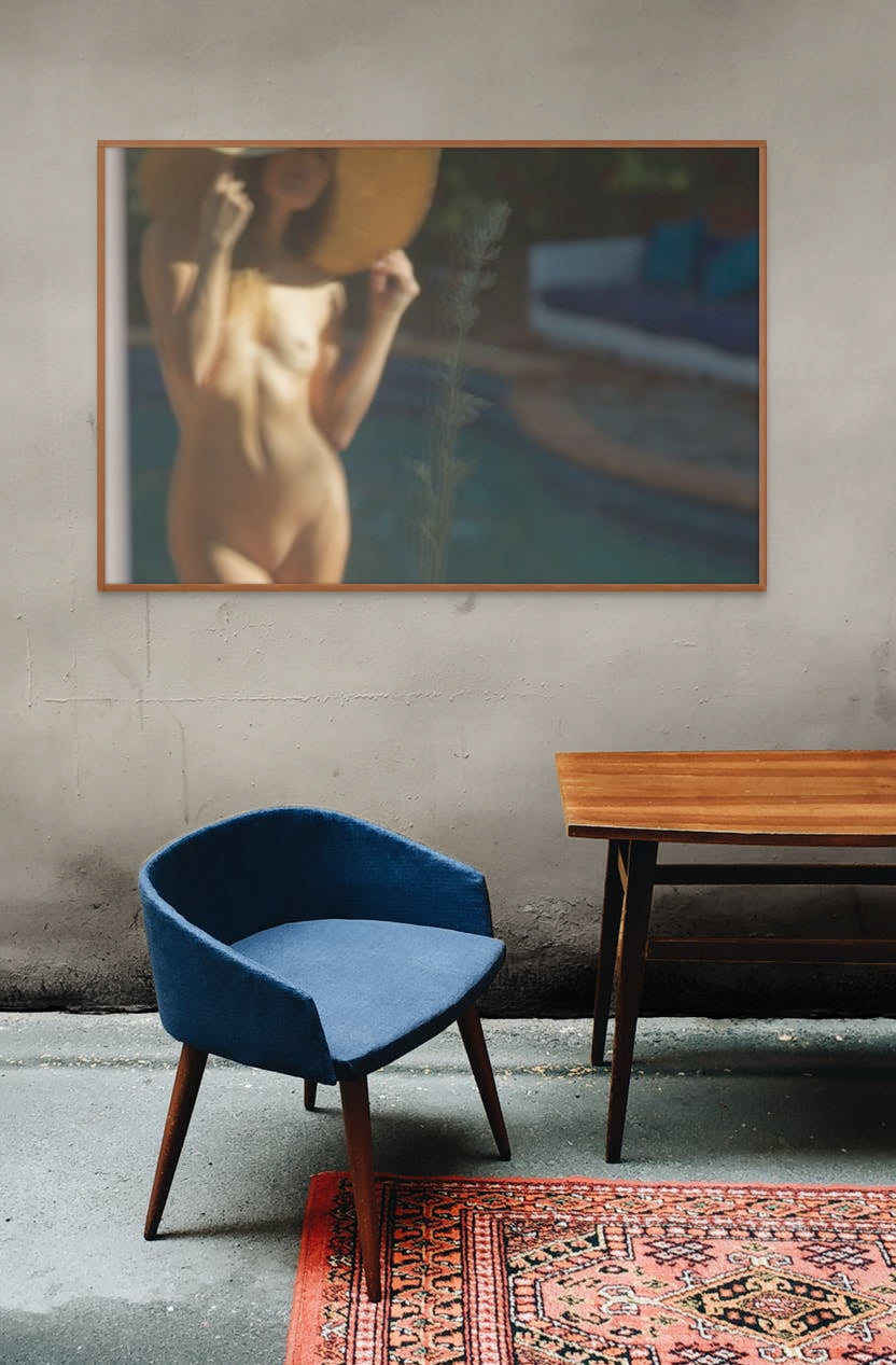 BLURRY BY THE POOL – ETHEREAL ABSTRACT FINE ART PHOTOGRAPHY